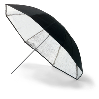 Hire (116cm) Silver Umbrella
