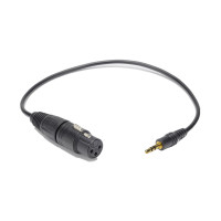 Hire Male Minijack to Female XLR3 Lead
