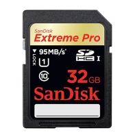 Hire SanDisk 32GB SDHC Memory Card 95MB/s Hire SanDisk 32GB SDHC Memory Card 95MB/s