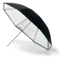 Hire (116cm) Silver Umbrella